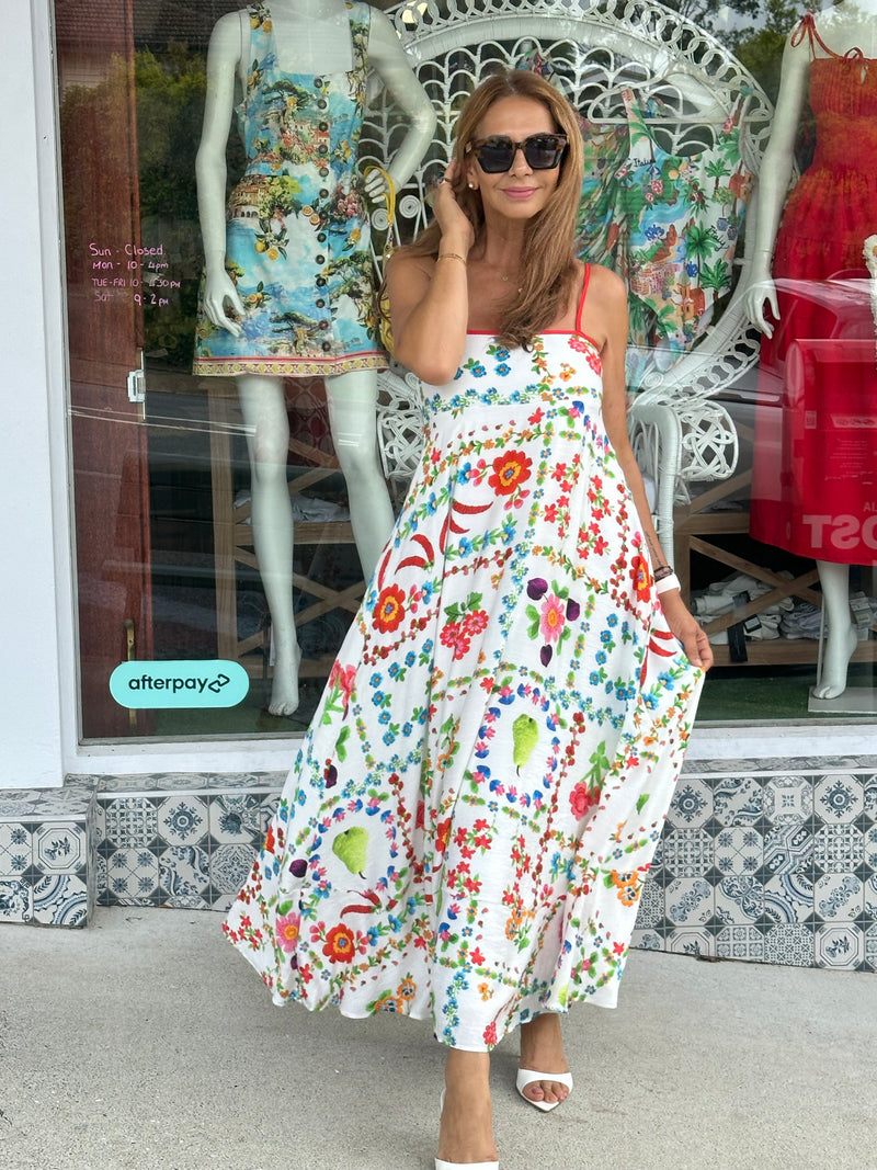 Merida Floral Maxi Dress