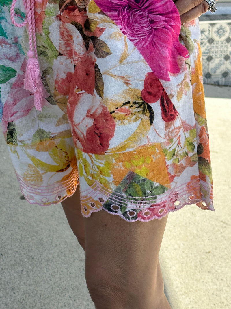 Rosie Floral Shorts