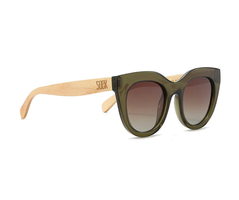 Milla Glasses - Khaki