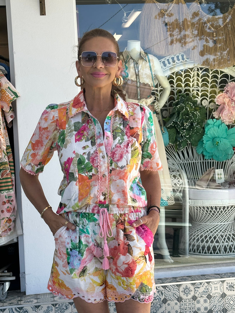 Rosie Floral Shorts