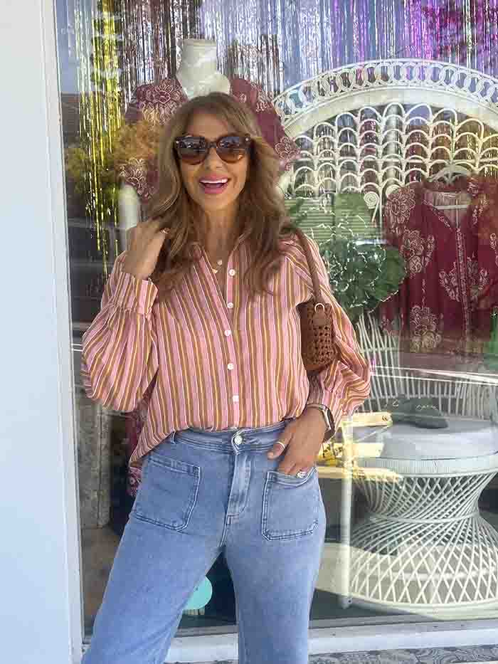 Sadie Stripe Blouse