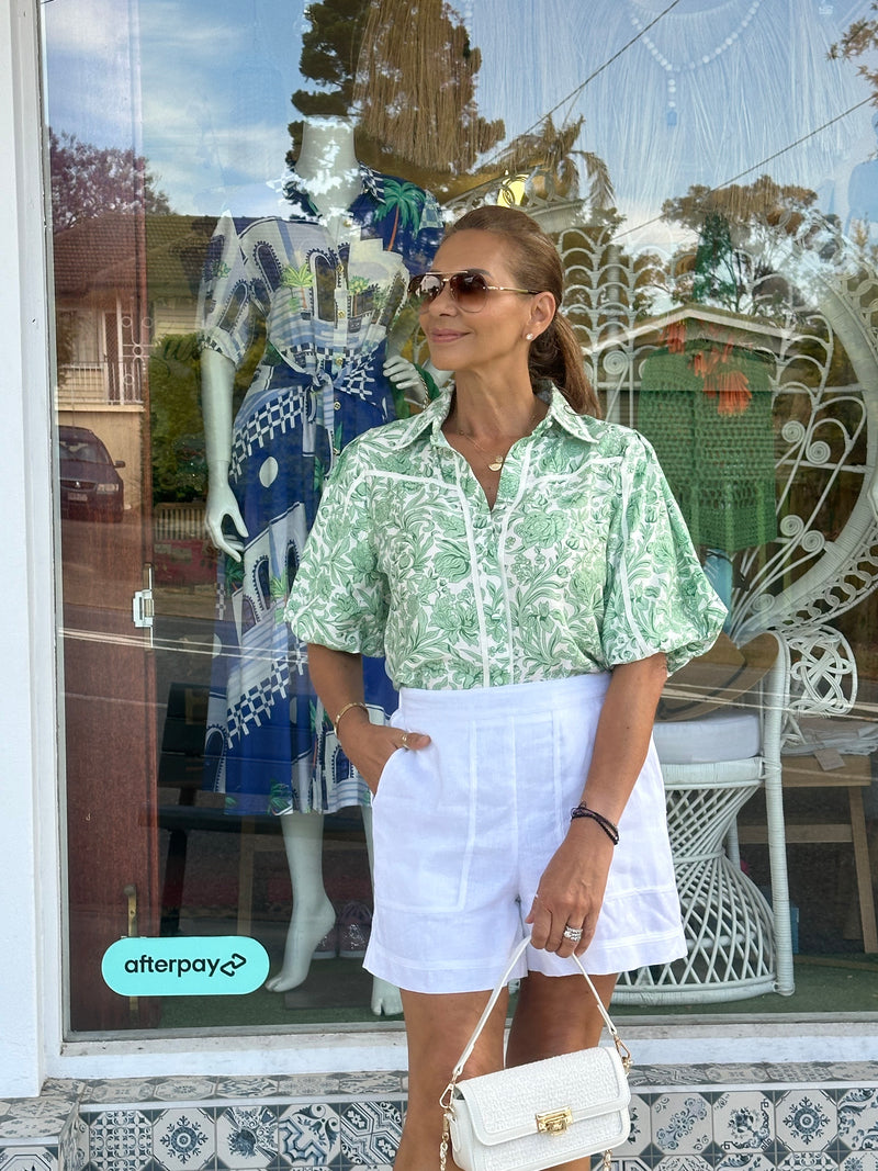 Green Ivy Blouse