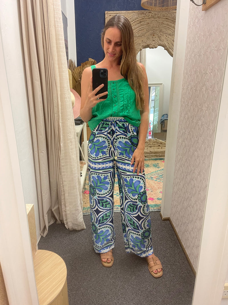 Romani Print Pants