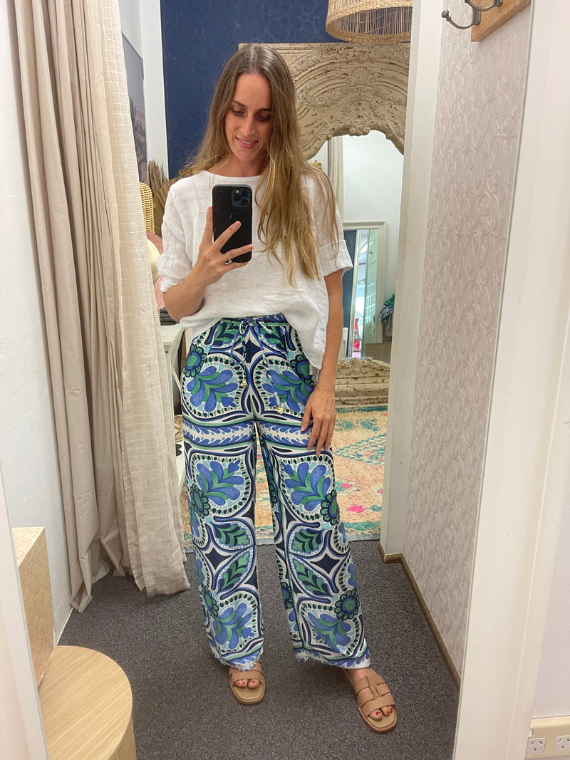 Romani Print Pants