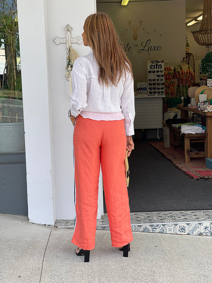 Delaney Grosgrain Stripe Pant