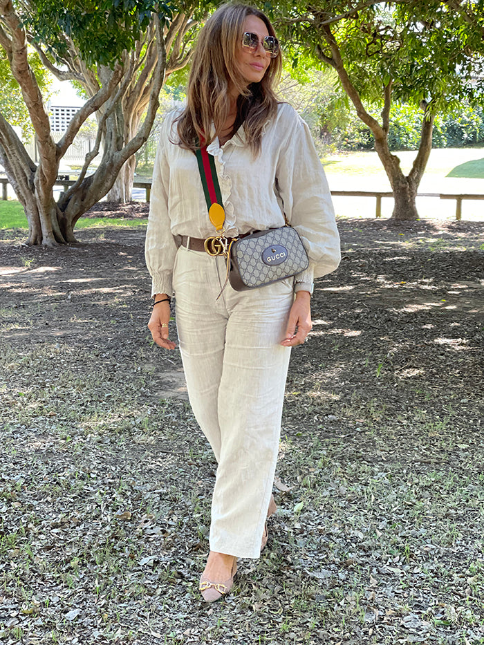 Spencer Linen Pants - Natural