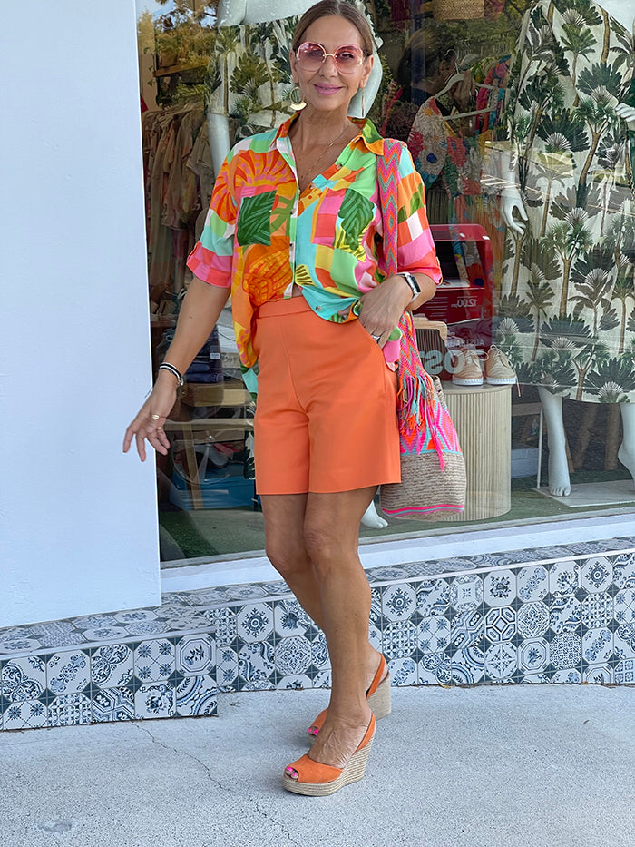 Elsie Shorts - Tangerine