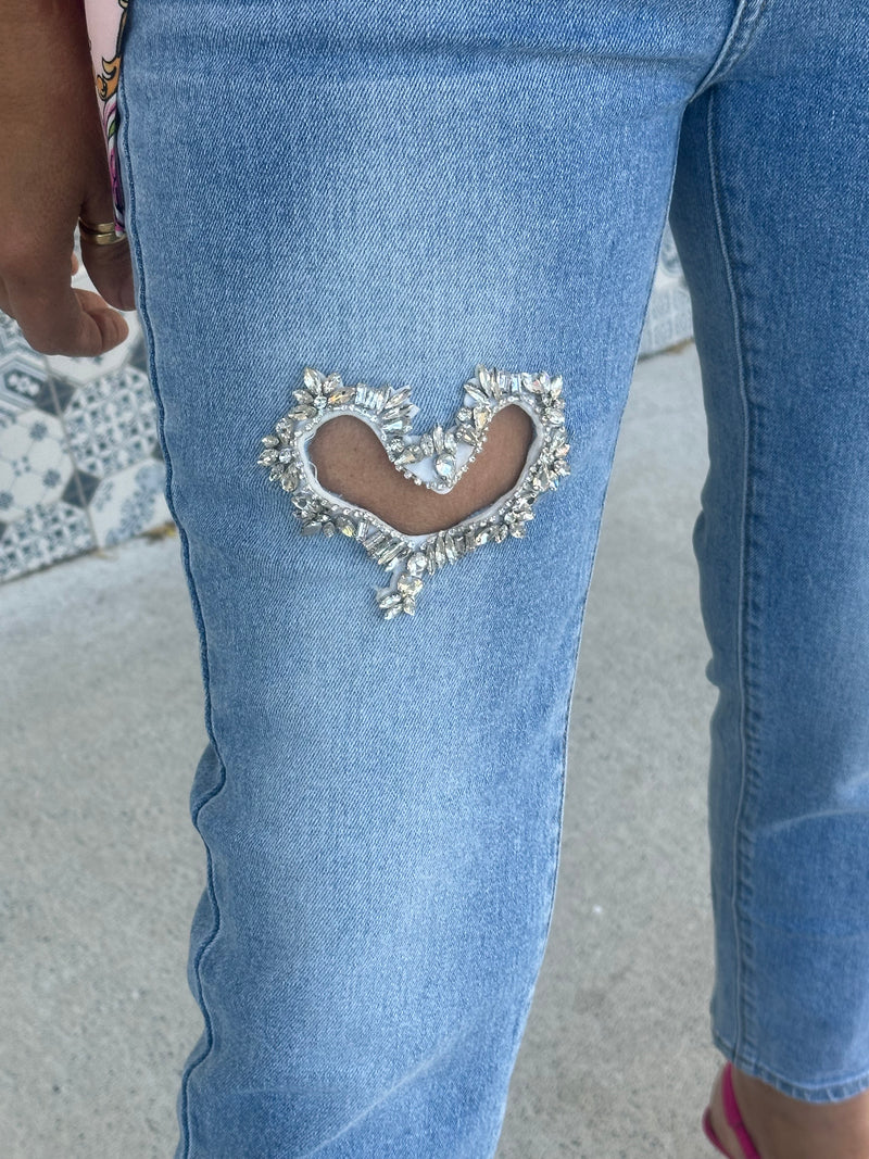 Bejeweled Jeans