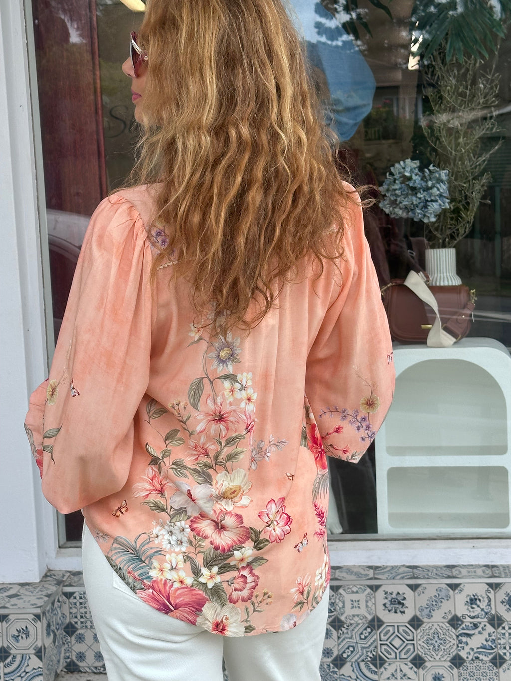 Apricot Blossom Blouse