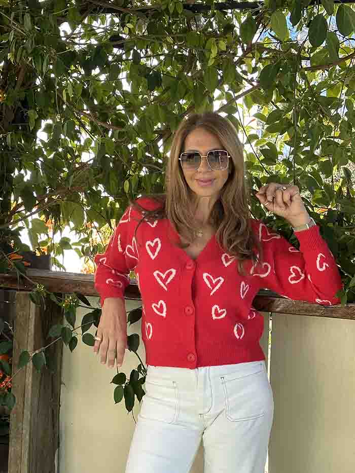 Cuore Cardi - Red