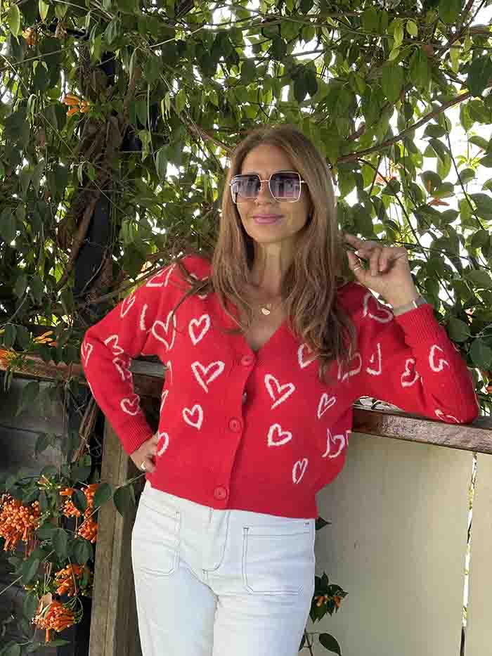 Cuore Cardi - Red