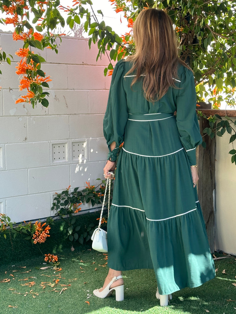 Apenzell Dress - Green