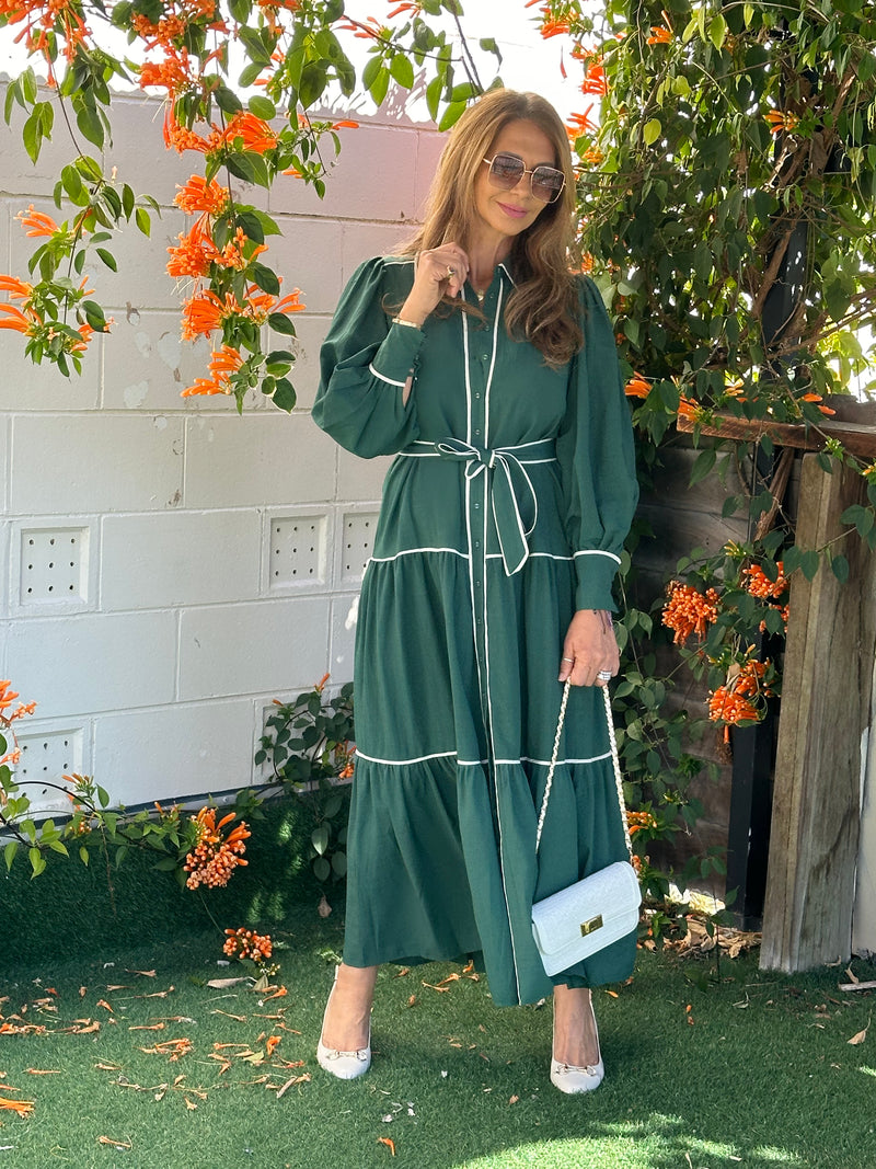 Apenzell Dress - Green