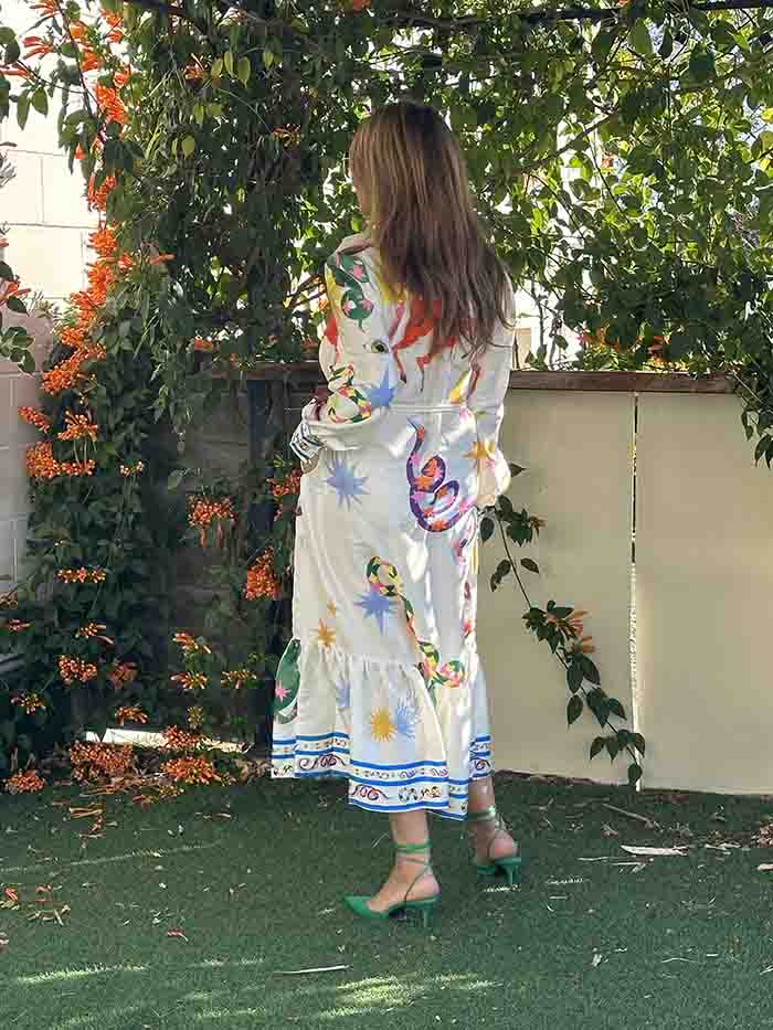 Astrology Maxi Dress