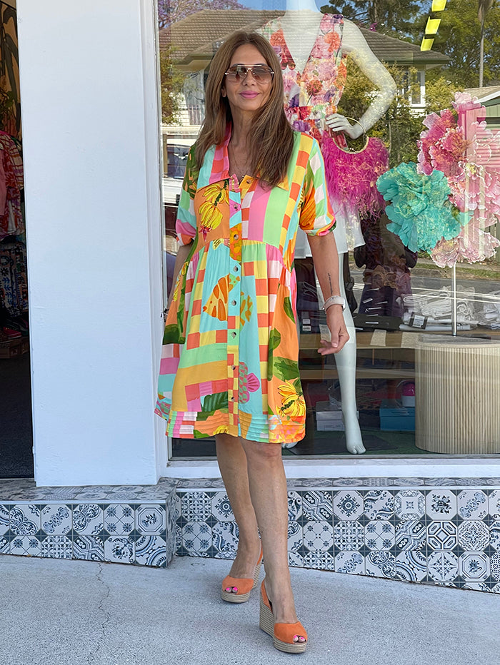 South Beach Shirt Dress