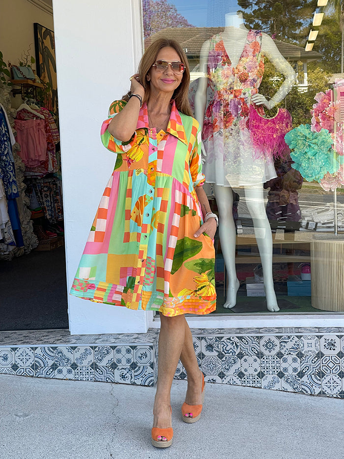 South Beach Shirt Dress