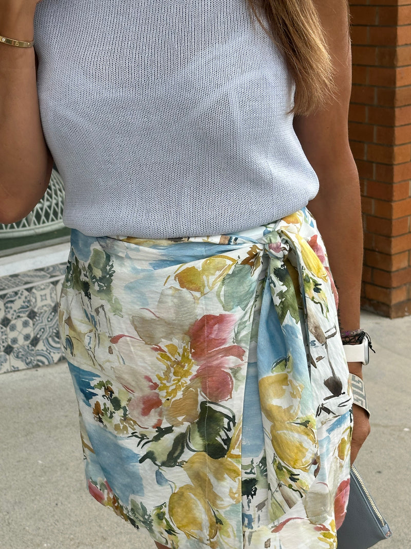 Bayeux Floral Skirt