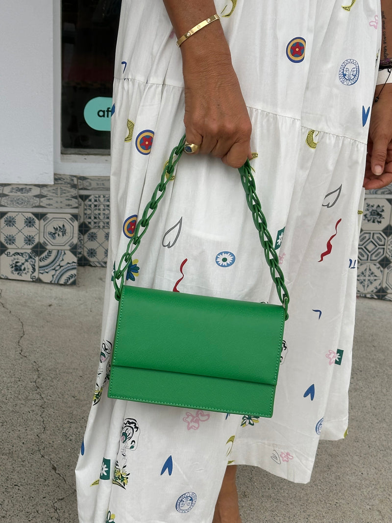 Link Strap Bag - Green