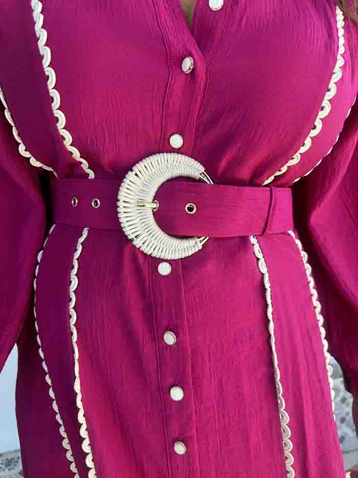 Chaeri Dress - Boysenberry