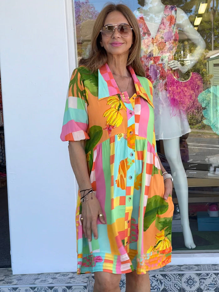 South Beach Shirt Dress