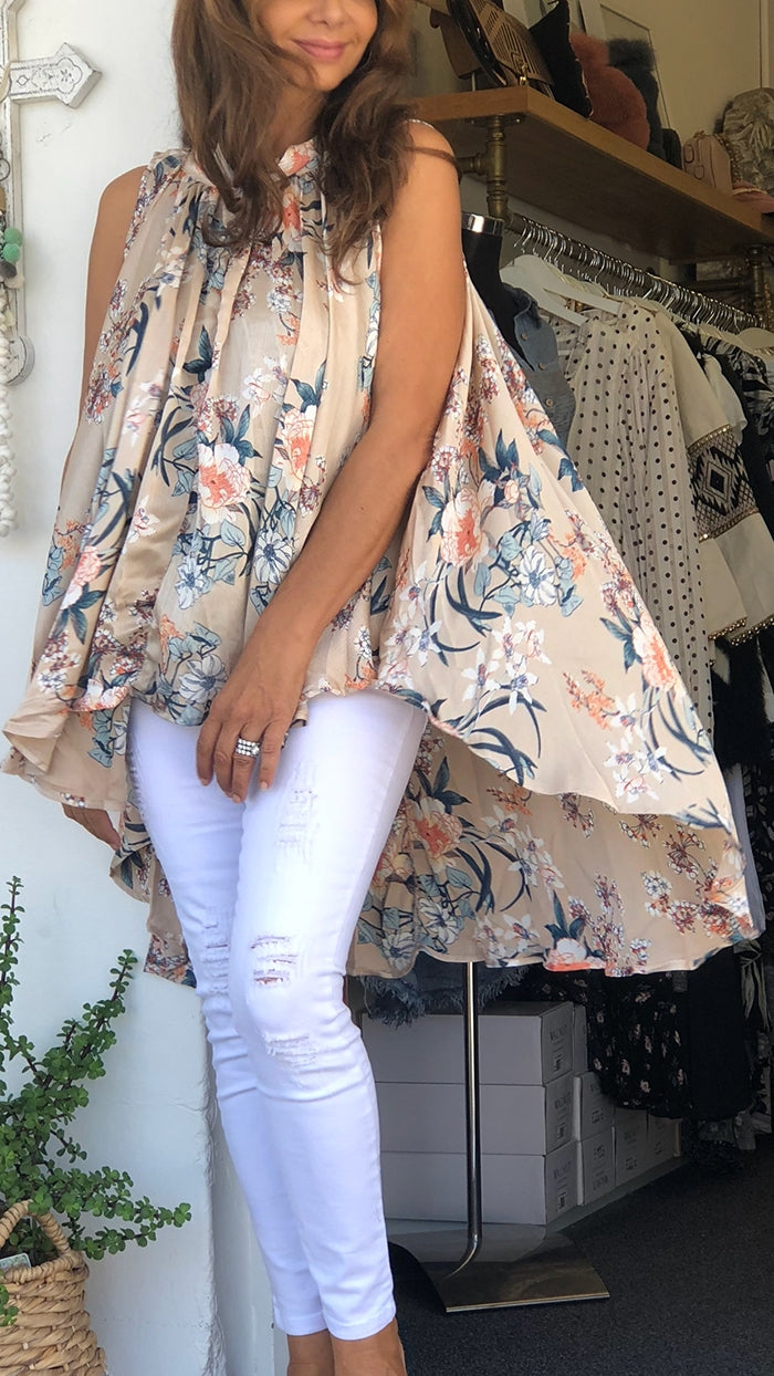 Ziara Top - Floral