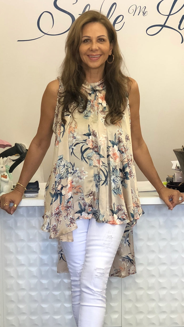 Ziara Top - Floral