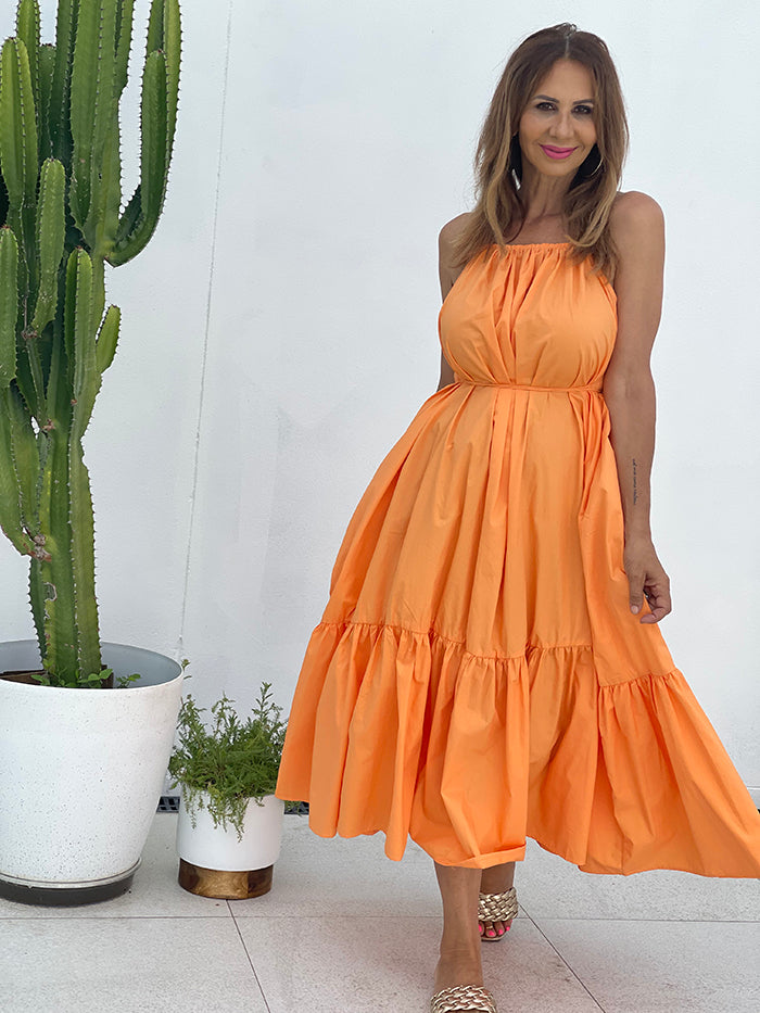 Teri Maxi - Tangerine