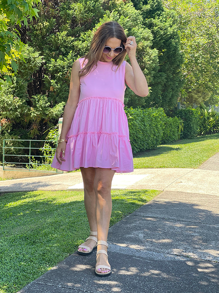 Tania Dress - Pink