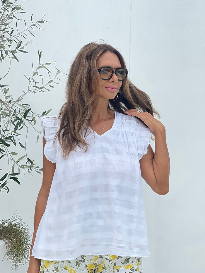 Paz Top - White