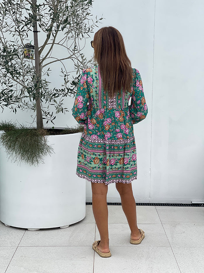 Boho Days Dress - Green