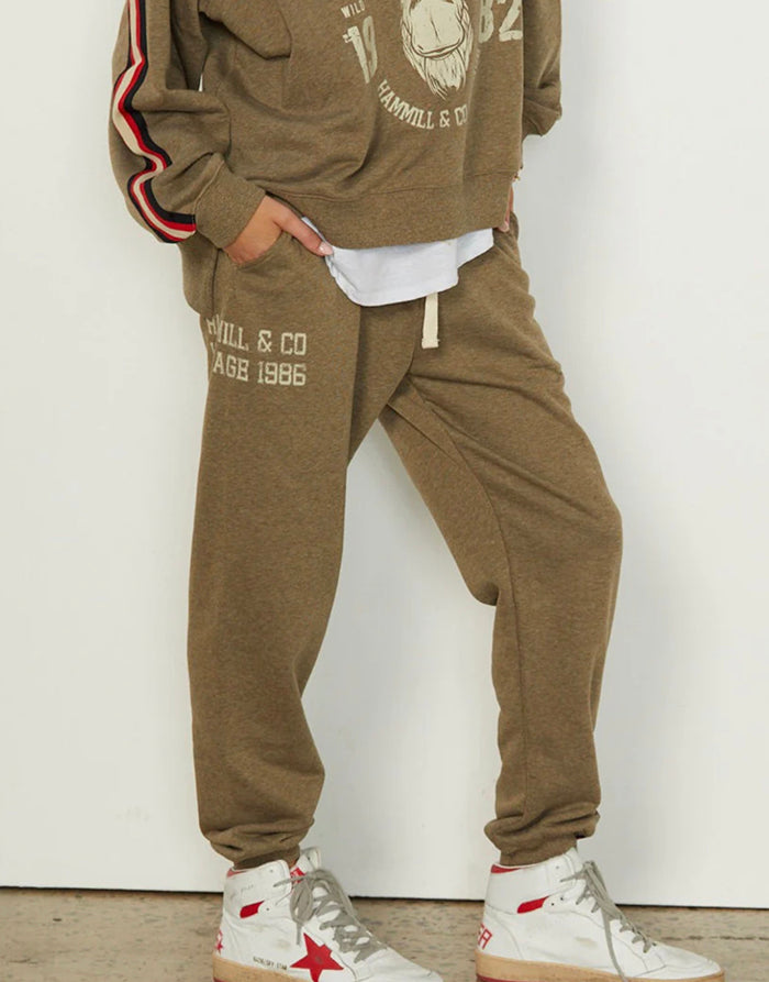 Wild Track Pants - Khaki