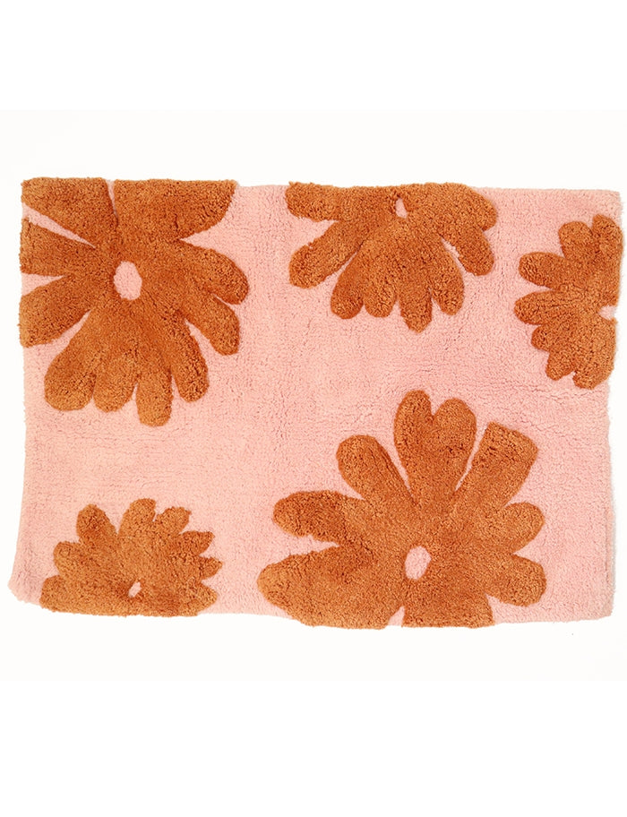 Bloom Bath Mat - Clay