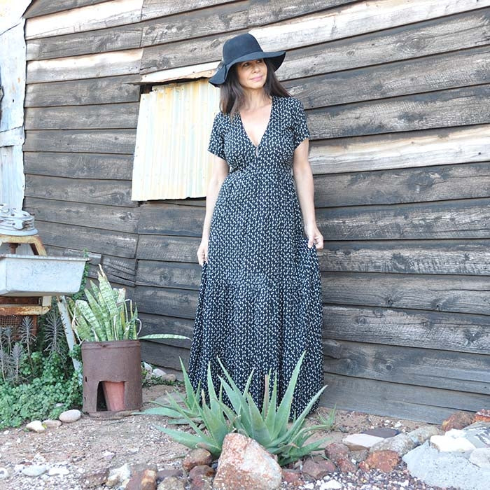 Bella Maxi Dress - Black