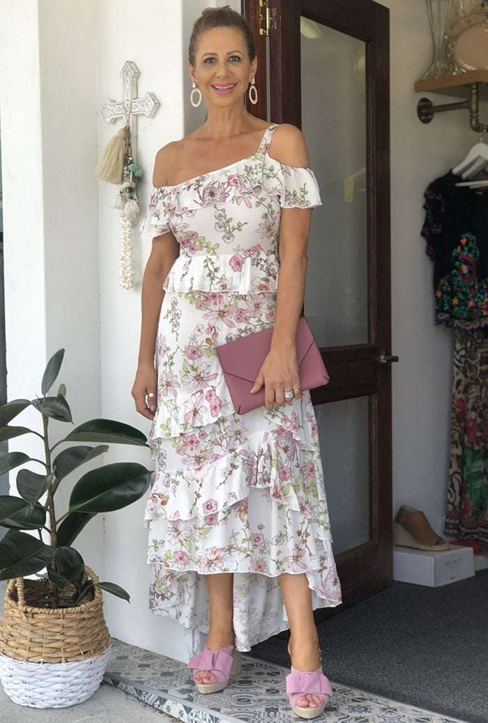 Pagoda Dress - Floral