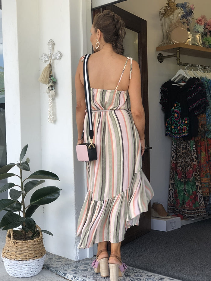 Maia Dress - Stripe