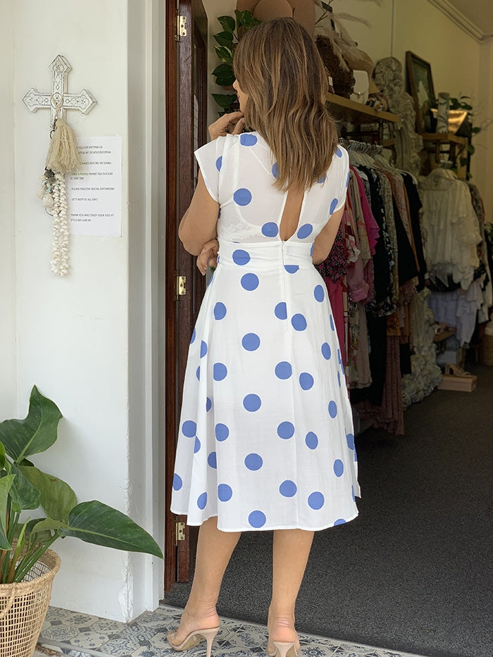 Bluebelle Spot Dress