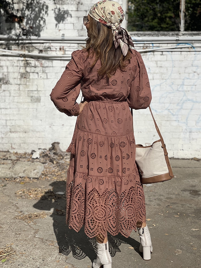 Westbound Midi Dress - Clay