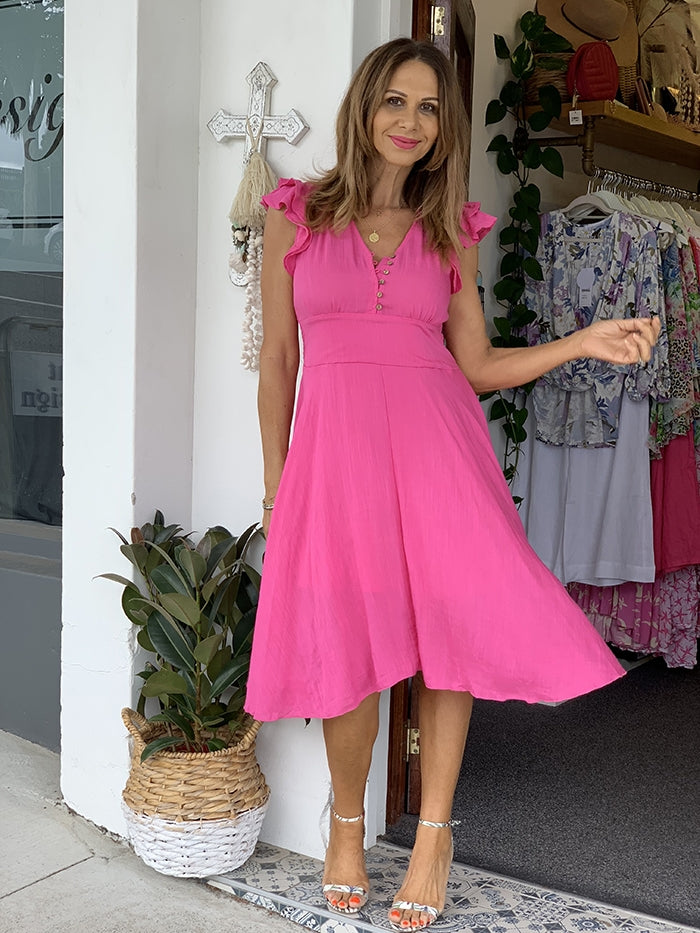 Soleia Dress - Pink