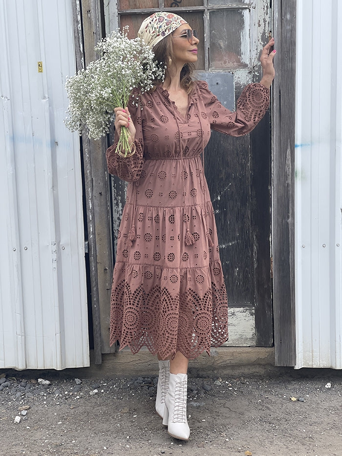 Westbound Midi Dress - Clay