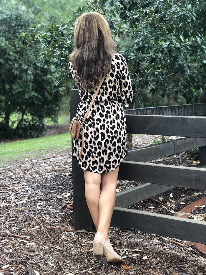 Mahaya Dress - Leopard