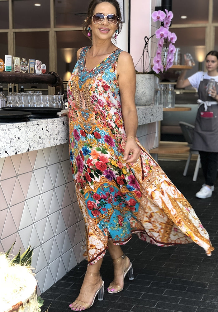 Flowing Maxi Dress - Covent Garden