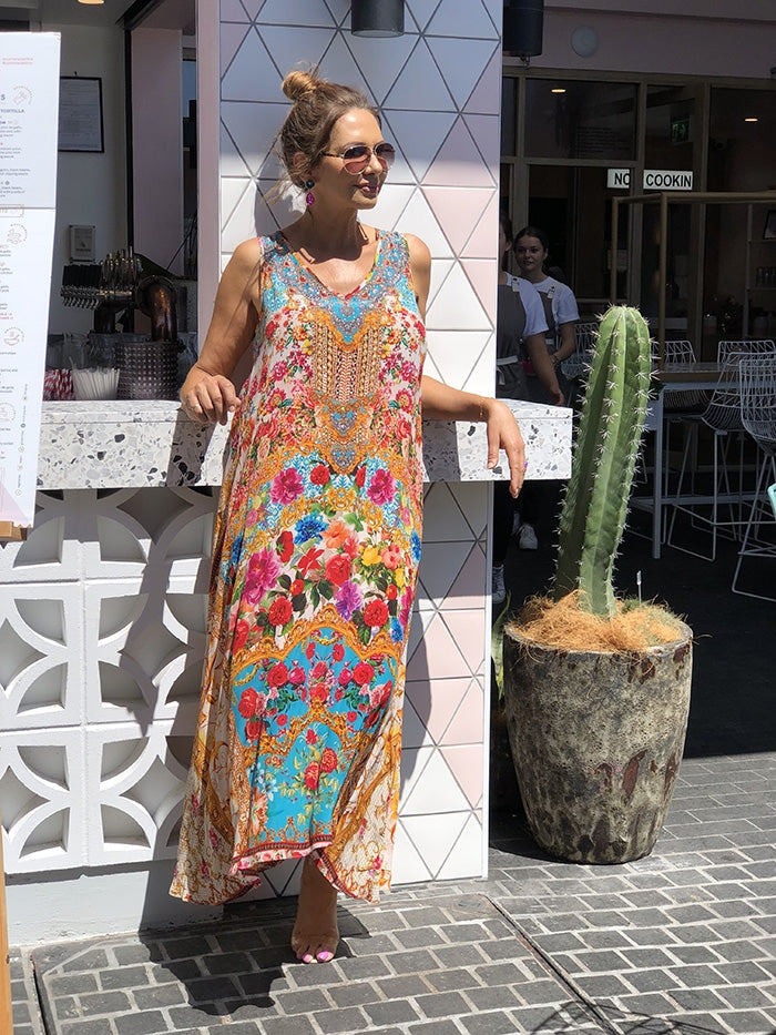 Flowing Maxi Dress - Covent Garden