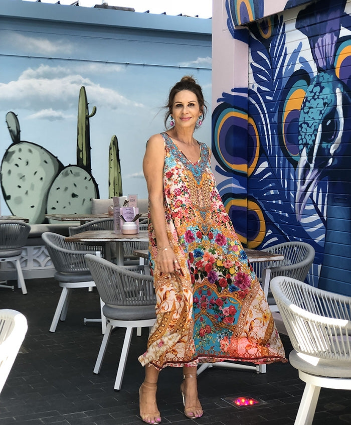 Flowing Maxi Dress - Covent Garden