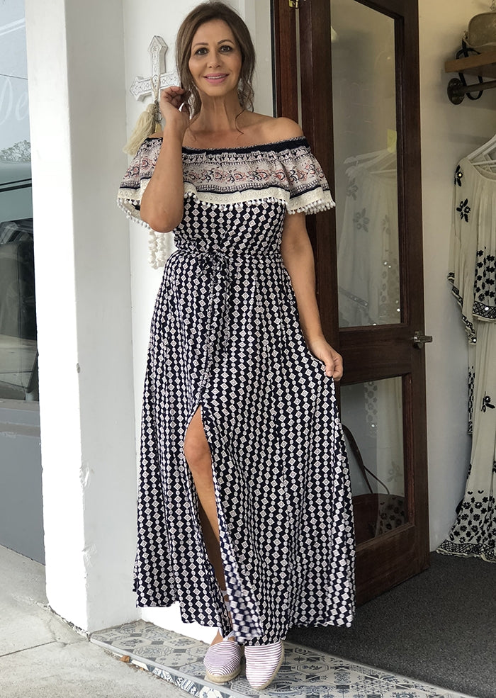 Porto Goddess Maxi Dress