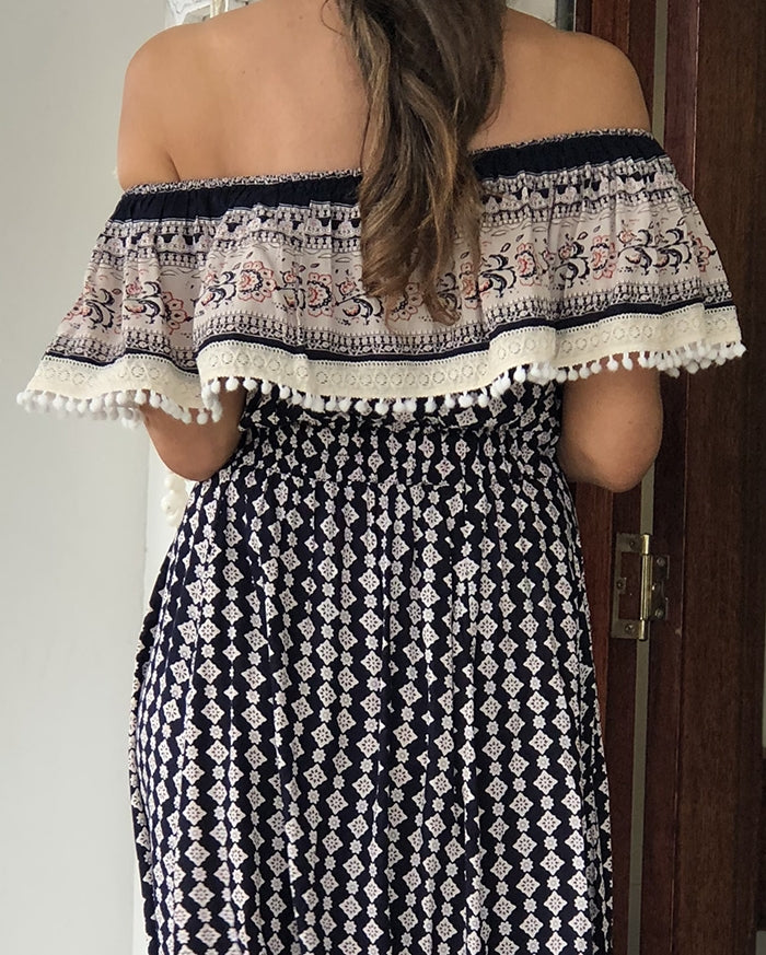 Porto Goddess Maxi Dress