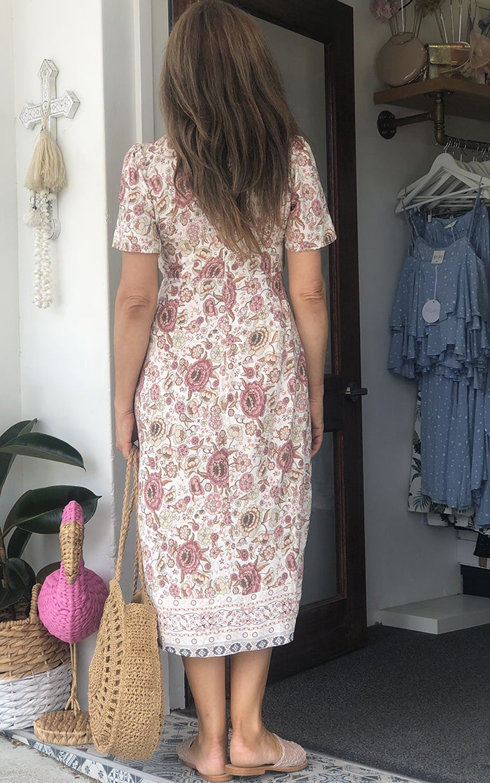 Dusty Rose Sundress