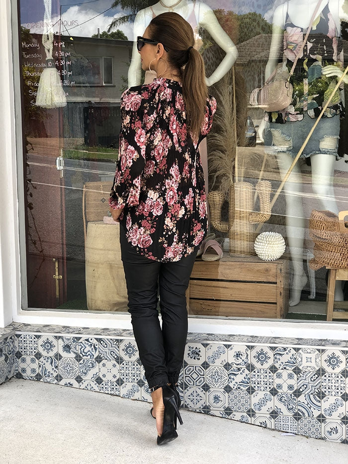 Penelope Floral Top