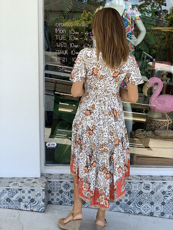 St Barts Dress - Floral