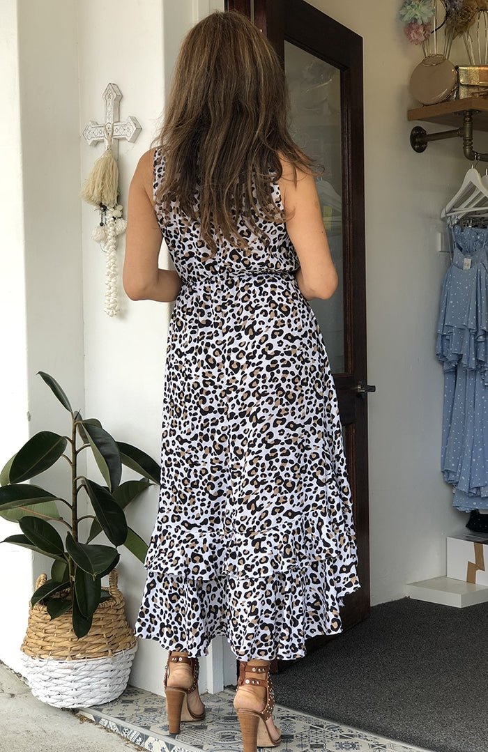 Monteau Dress - Leopard