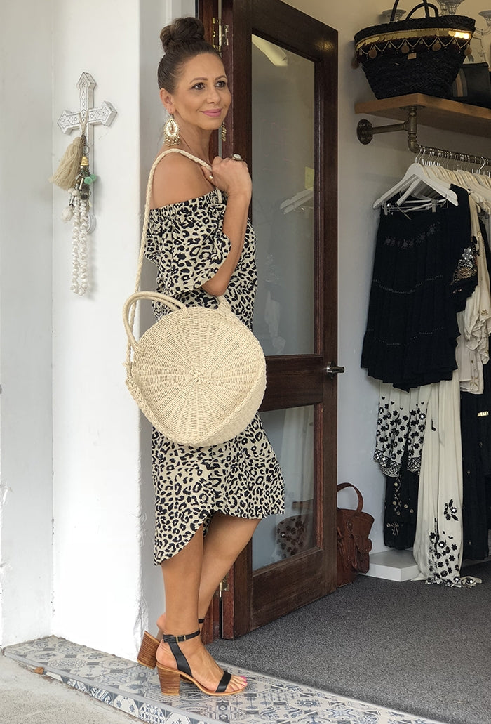 Macy Leopard Dress